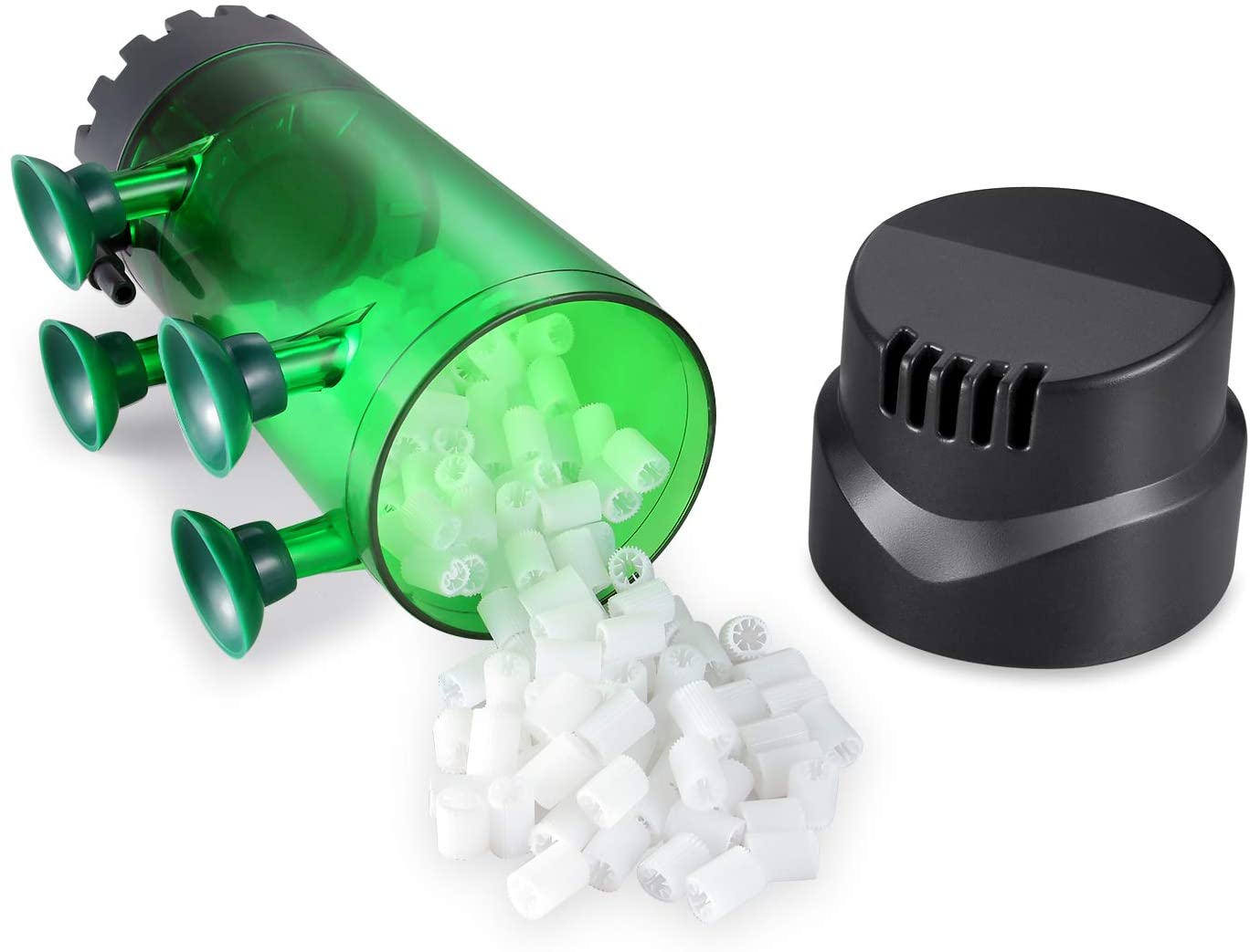 B&K QANVEE Fluidized Moving Bed Filter Bubble Bio Media for Aquarium