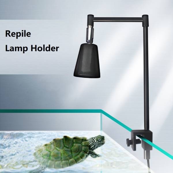 Reptile Lamp Stand Adjustable Support for Amphibians