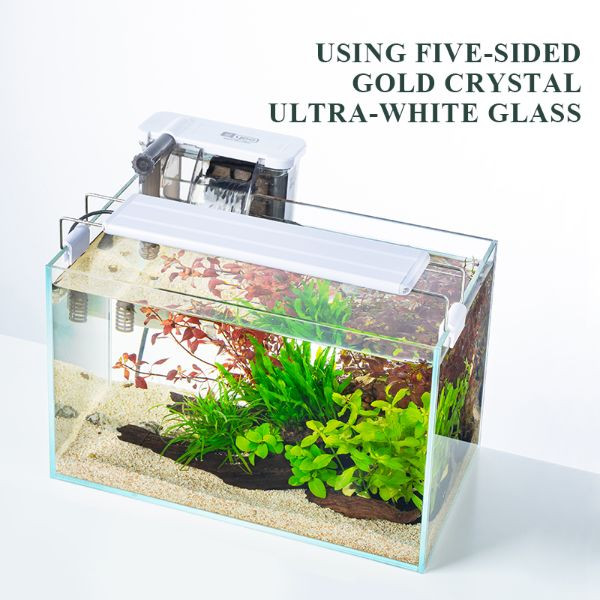 Ultra Clear Glass Fish Tank, Rimless Low Iron Aquarium
