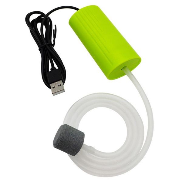 USB Air Pump Small Oxygen Pump with Air Stone Tubing
