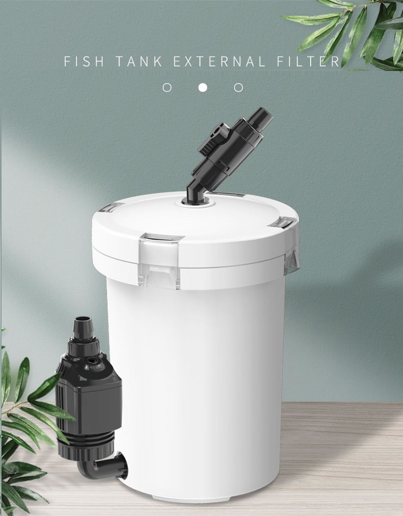 Sunsun Ultraquiet External Aquarium Canister Filter with pump