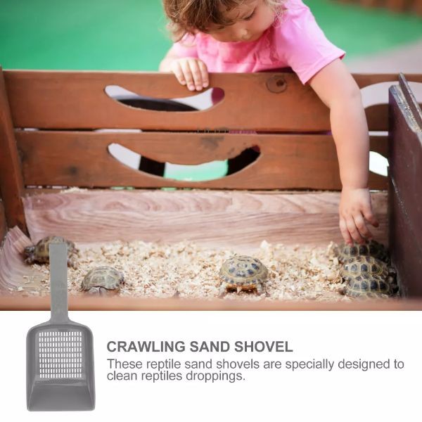 Reptile Sand Shovels Lizard Dung Sieves Excrement Cleaning