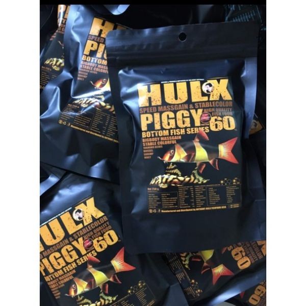 HULX Bottom Fish Food 250g Speed Mass Gain and Stable Color