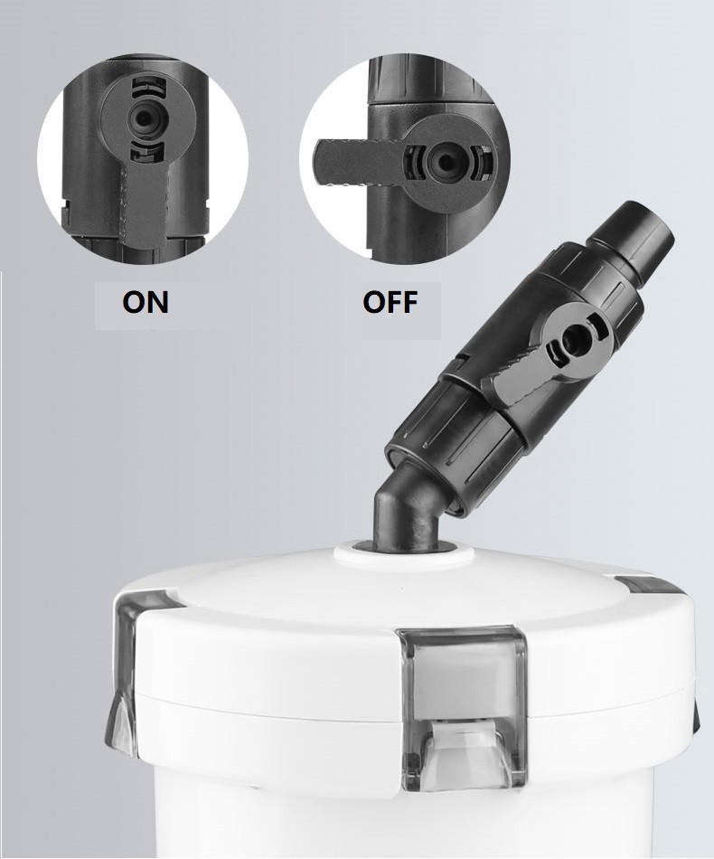 Sunsun Ultraquiet External Aquarium Canister Filter with pump