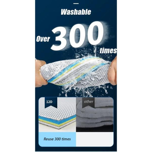 12D Bio Sponge Aquarium Filter Media 12layers No Glue Highdensity 30