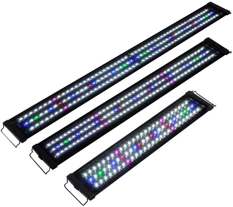 B&K Aquarium LED Light, Ultra High Full Spectrum Fish Tank Light, Fish
