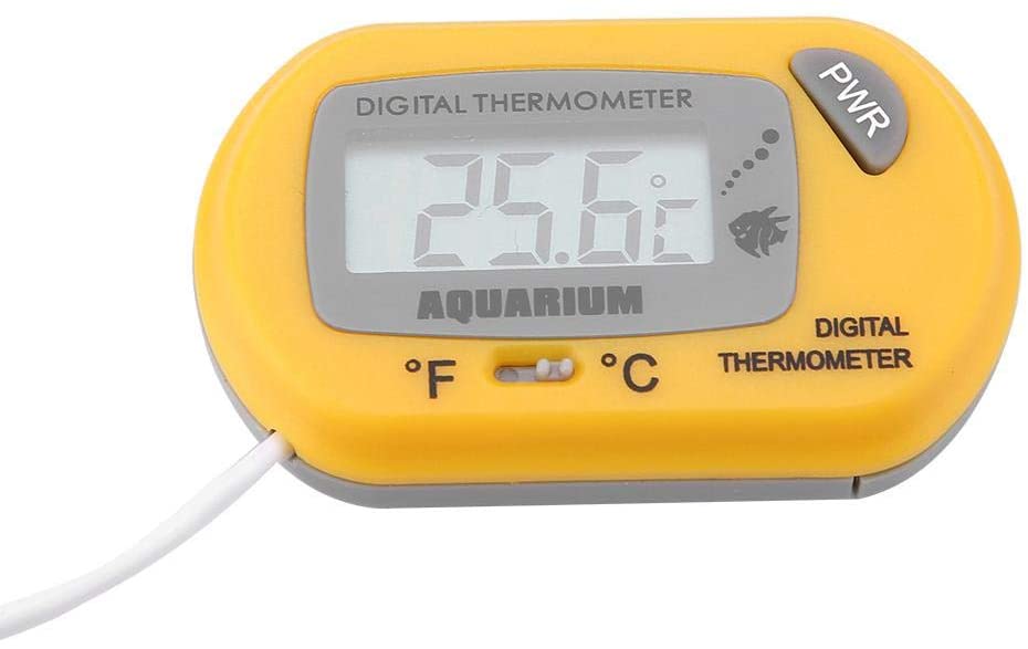 Digital Aquarium Thermometer, Easy to Install Small Size Aquarium