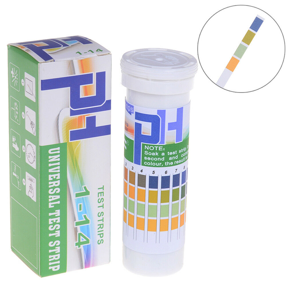 B&K pH Meter Paper Full Range 114 Universal Indicator Test Papers