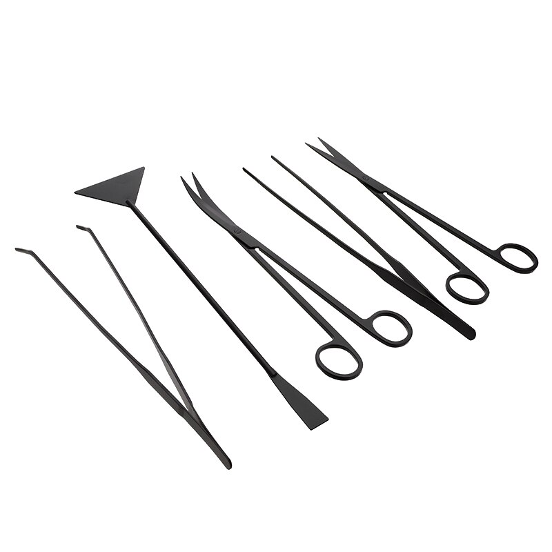 B&K 5 in 1 Aquarium Cleaning Tools Kit Tweezers Scissors for Live